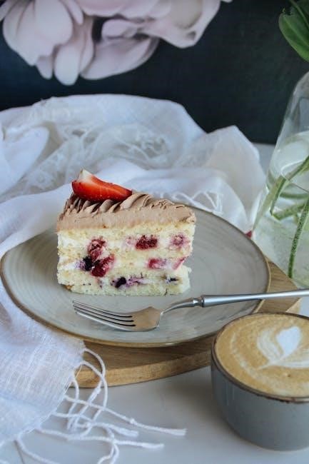 serving size cake guide